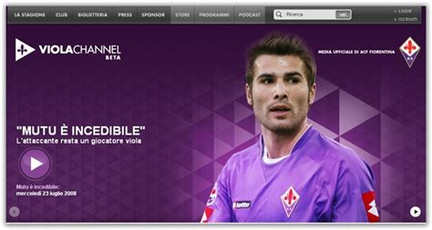 violachannel sito ufficiale fiorentina.